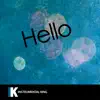 Instrumental King - Hello (In the Style of Adele) [Karaoke Version] - Single